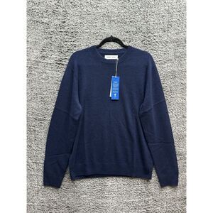 Samsoe Samsoe Cashmere Noble Sweater in Navy Men's‎ Large NWT $380